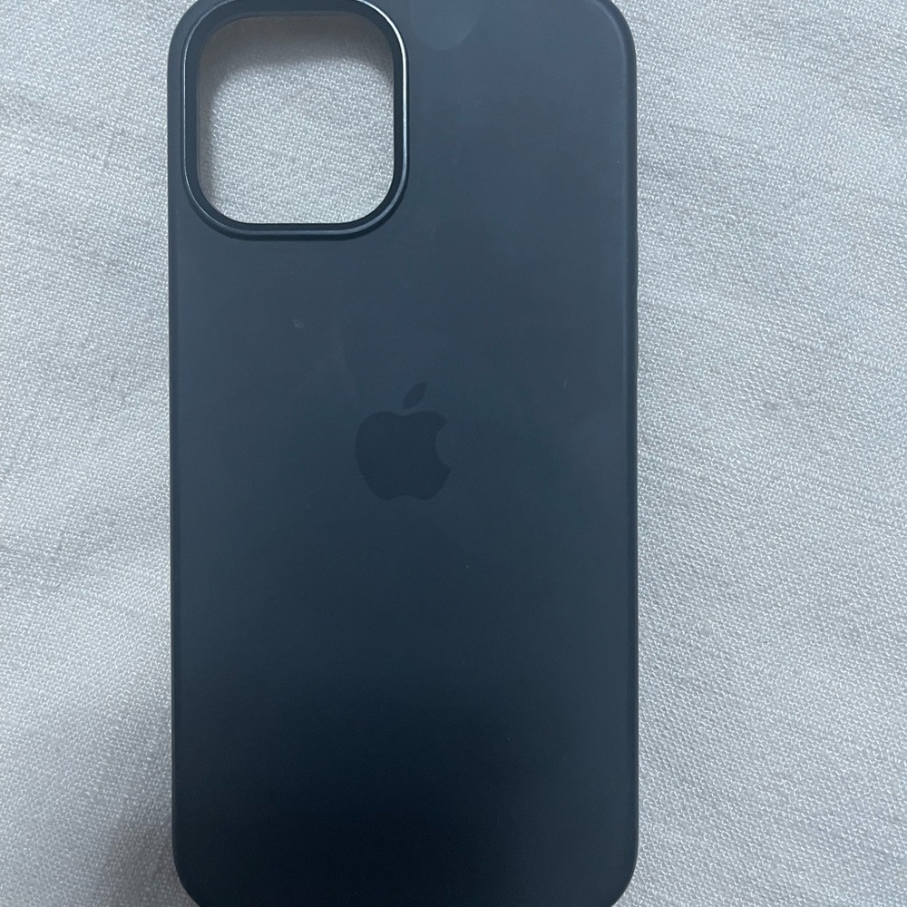 Apple iPhone 12 Pro Max Black Magsafe Silicone Case